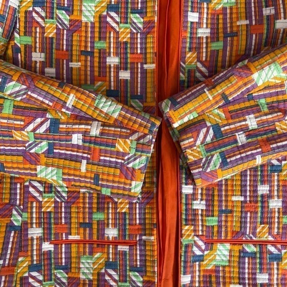 𝅺del Ann's Dallas Graphic Vintage 90's Blazer Size S - Picture 8 of 12